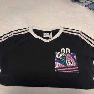 Adidas Sport Crop Top Size Small